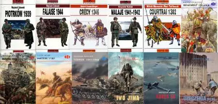 Collection of military history books (in Polish)
