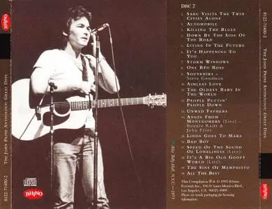 John Prine - Great Days: The John Prine Anthology (1993) 2CDs