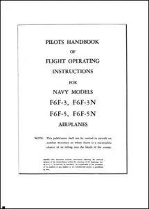 Pilot's Manual F6F-3,-3N,-5,-5N Hellcat 
