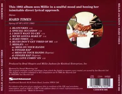 Millie Jackson - Hard Times (1982) [2007, Remastered Reissue]