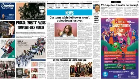 Philippine Daily Inquirer – October 28, 2018