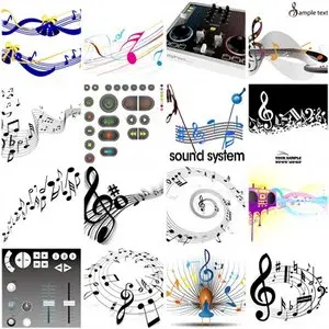 Sound System Vectors 