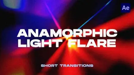 Anamorphic Light Flare Transitions | After Effects 48406265