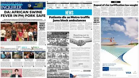 Philippine Daily Inquirer – September 10, 2019