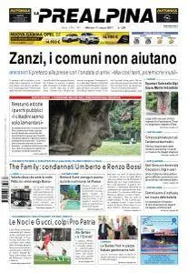 La Prealpina - 11 Luglio 2017