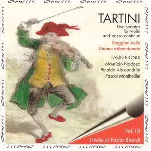 Fabio Biondi - Tartini: Five Sonatas for Violin and Basso Continuo (L'arte di Fabio Biondi, Vol. 18) (1992)