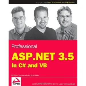 Bill Evjen, Scott Hanselman, Devin Rader, "Professional ASP.NET 3.5: In C# and VB"  (repost)