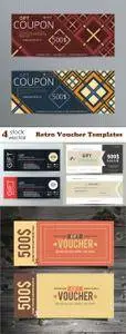 Vectors - Retro Voucher Templates