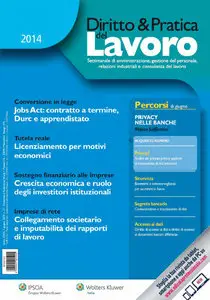 Diritto & Pratica del Lavoro n.26+27 - 2014