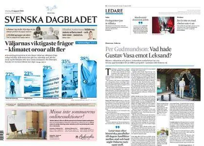 Svenska Dagbladet – 12 augusti 2018