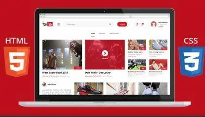 Bootstrap 3, HTML5 & CSS3 Create a Modern Youtube Homepage