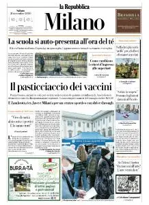 la Repubblica Milano - 21 Novembre 2020