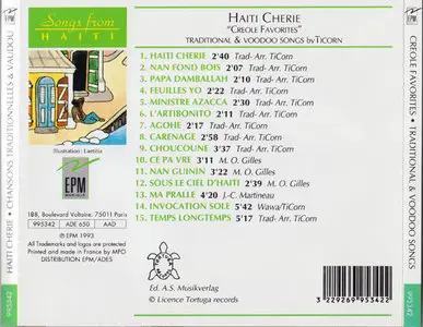 TiCorn - Haiti Cherie [Creole Favorites - Trad. & Voodoo Songs] (Tortuga Records 995342) (FR 1993)