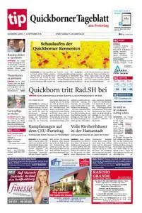 Quickborner Tageblatt - 16. September 2018