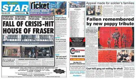 Shropshire Star Shrewsbury Edition – June 08, 2018