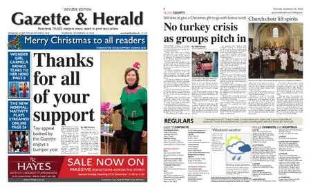 Gazette & Herald – December 24, 2020