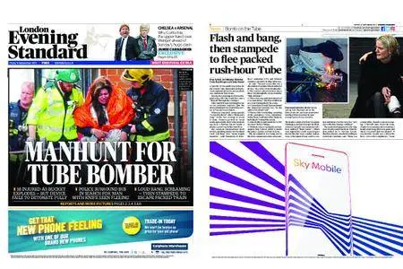 London Evening Standard – September 15, 2017