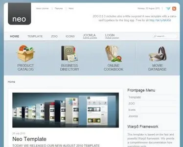 Joomla Premium Templates - Neo