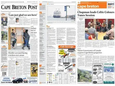Cape Breton Post – October 11, 2017
