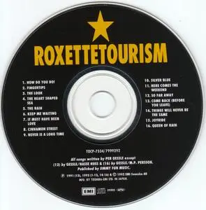 Roxette - Tourism (1992) {Japan 1st Press}