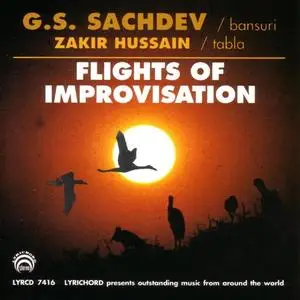 G.S. Sachdev/Zakir Hussain - Flights Of Improvisation (1993) {Lyrichord}