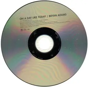 Bryan Adams - On A Day Like Today (1998) [2012, Universal Music, UICY-94835]