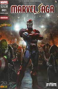 Marvel Saga - Série 4 - Tome 1 - Les Plus Combatifs Héros de la Terre