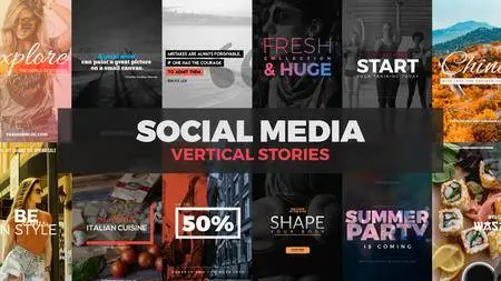 Social Media Vertical Stories - Project for After Effects (Videohive)