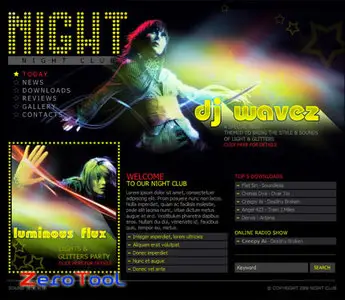 FlashMint 2068 Ultra night club flash template