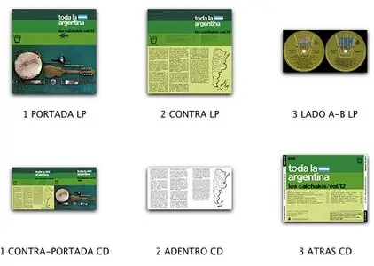 Los Calchakís - Toda la Argentina (LP / FLAC)