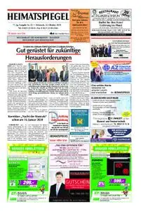 Heimatspiegel - 23. Oktober 2019