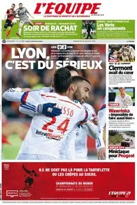 L'Equipe du Dimanche 18 Janvier 2015