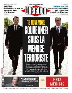 Libération du Lundi 13 Novembre 2017