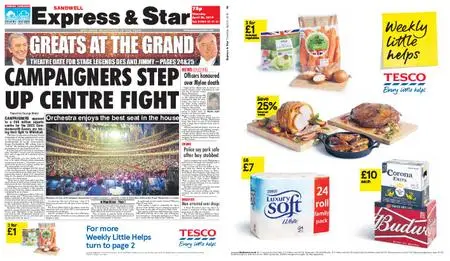 Express and Star Sandwell Edition – April 25, 2019