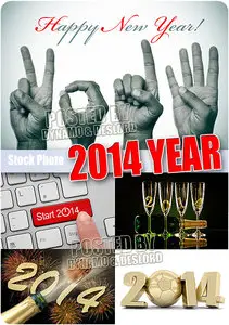 2014 New Year - UHQ Stock Photo