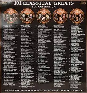 101 Classical Greats (5CD Collection) (2000) {Prism Leisure}