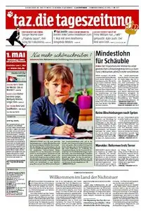 Die Tageszeitung TAZ vom 30 April 2011