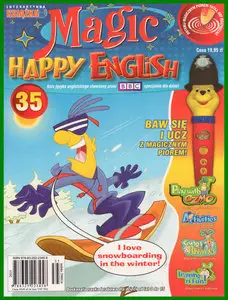 ENGLISH COURSE • Magic Happy English 35 • BOOK with VIDEO (2015)