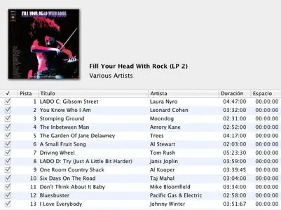 Various Artists - Fill Your Head With Rock (2 LP / FLAC)