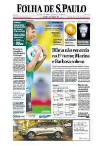 Jornal Folha de São Paulo - 30 de junho 2013 - Domingo