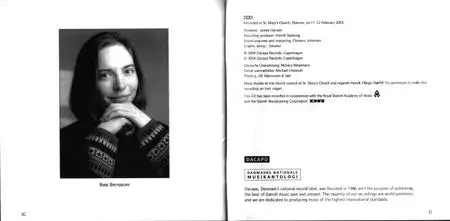 Dietrich Buxtehude - Complete Works for Organ, Volume 2 - Bine Bryndorf (2004) {Dacapo 8.226008}