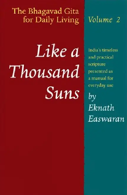 Like a Thousand Suns: The Bhagavad Gita for Daily Living, Volume 2