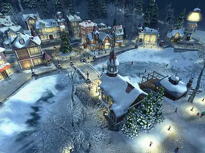 Snow Village 3D Screensaver  1.1.0.2