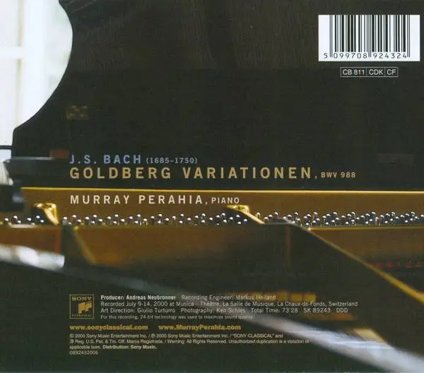 murray perahia goldberg variations