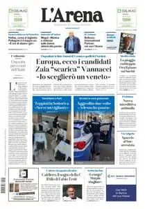 l'Arena - 3 Maggio 2024