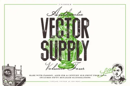 CreativeMarket - Unember Vector Supply Volume 4