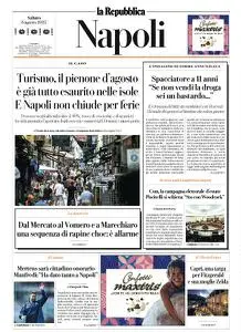 la Repubblica Napoli - 6 Agosto 2022