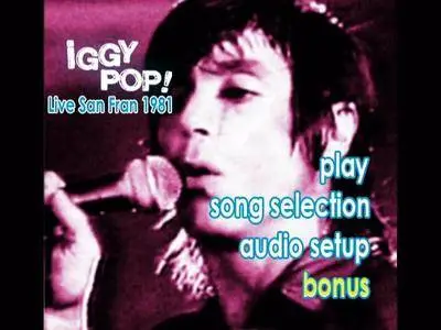 Iggy Pop - Live In San Fran 1981 (2005) Repost