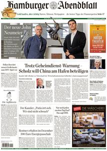 Hamburger Abendblatt  - 21 Oktober 2022