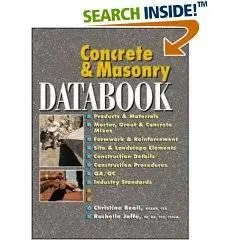 Concrete and Masonry Databook